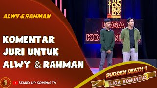 Komentar Juri untuk Alwy dan Rahman, Livy: Gak Bisa Bayangin Pacaran sama Kuli | SUCI Liga Komunitas