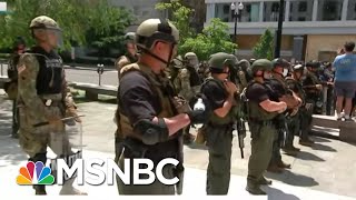 Unmarked Federal Troops Snatching Protesters Raise Local Alarm | Rachel Maddow | MSNBC