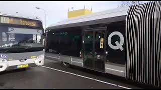 Qbuzz Qlink Blauw 7444 als lijn 3 naar Lewenborg via Grote Markt