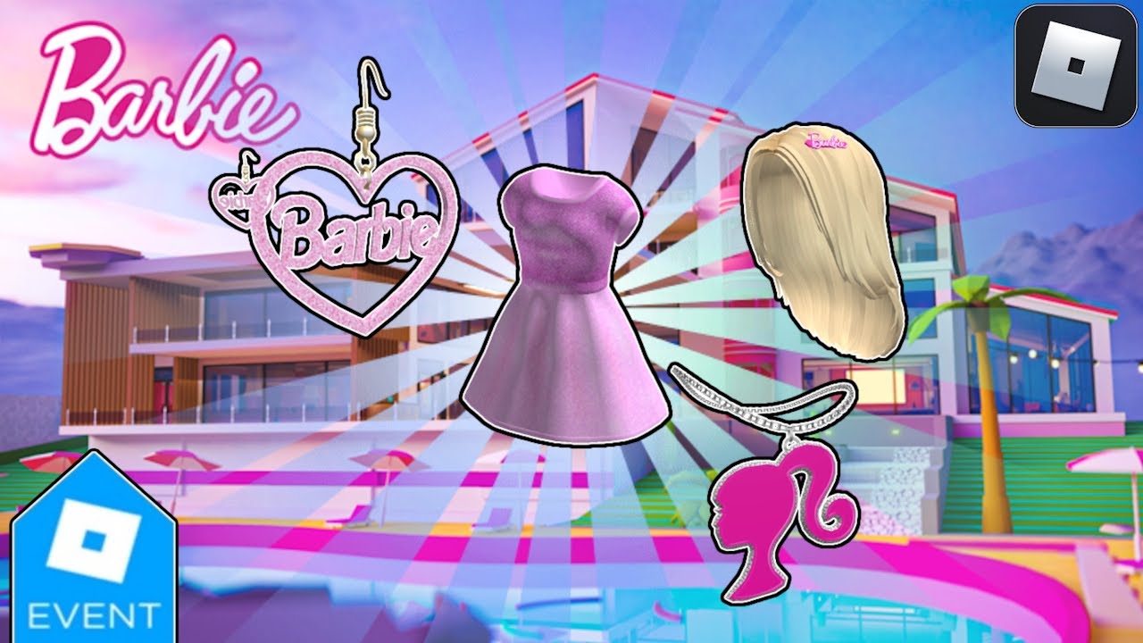 How To Get ALL BARBIE UGC ACCESSORIES In Roblox Barbie Dreamhouse ...