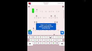 Cryptogram: The Solution For Level 233! - Step by Step Word Brain Puzzle