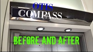 Before and After - Otis Autotronic to Otis Compass - Oliver building - Pittsburgh, PA