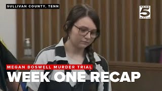 Megan Boswell murder trial week one recap