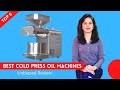 ✅ Top 6: Best Cold Press Oil Machines in India With Price |  Detail Review