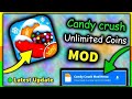 candy crush saga Mod Apk UNLIMITED Gold Bars, and Boosters (UNLIMITED MOVES)