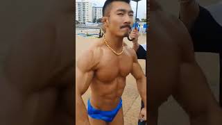 바닷가 에서도 펌핑 시키는 음지파이터 #shorts #양감독tv #광안리