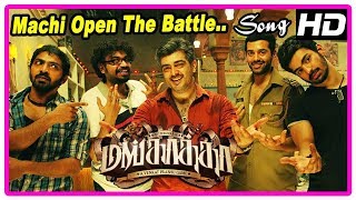 Mankatha Movie Scenes | Machi Open The Bottle Song | Vaibhav tries to convince Anjali | Ajith
