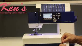 Pfaff Ambition 610 Sewing Machine Feature Overview