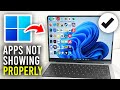 How To Fix Desktop Icons Not Showing Properly In Windows - Full Guide