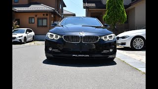 完璧仕上げの輸入車専門プレミアム納車システムTEAM MANOMEがBMWアルピナB4ビターボクーペ中古車をプレミアム納車。（鹿児島県にお住いのお客様）認定中古車を超えるクオリティさをご覧下さい