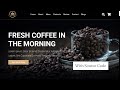 How To Make A Responsive Coffee Shop Website Design Using HTML - CSS - JavaScript