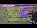 Iowa Weather Forecast: Expecting rain switching over to snow east of I-35 tonight