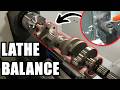 CNC Lathe Turn BALANCING A V8 Crankshaft ... It Did NOT Go Well!