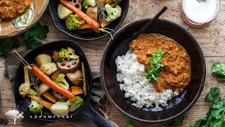 【スパイスから本格カレー】甘さ控えめココナッツキーマカレー #19 レシピ