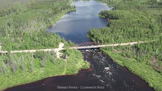 Northern Saskatchewan (Buffalo Narrows Sand Dunes, Descharme and Garson Lake) - Drone