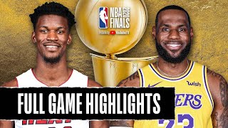 HEAT at LAKERS | FULL GAME HIGHLIGHTS | October 9, 2020