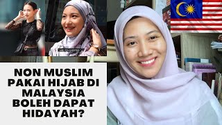 NON MUSLIM PAKAI TUDUNG Malaysia edition | INDONESIAN REACTION