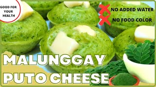 MALUNGGAY PUTO CHEESE RECIPE I HEALTHY FOOD SNACKS RECIPE I FLUFFY PUTO