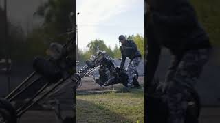 Ghost Rider wbił spóźniony na motorze! | Złomowisko #shorts