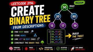 Binary Tree Construction Problem Solved | LeetCode 2196