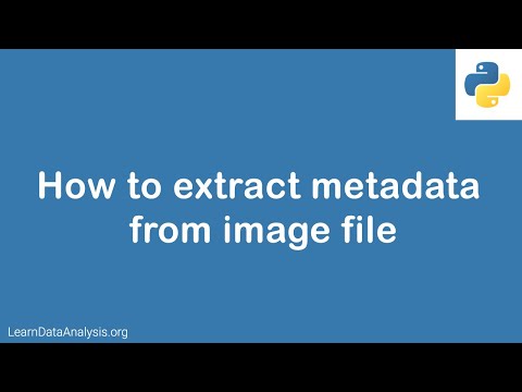 Python Tutorial How to extract image metadata with Python