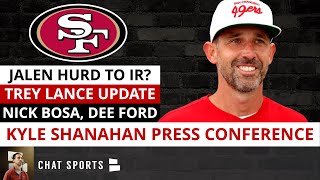 49ers NEWS: Jalen Hurd To IR? Trey Lance Out Sunday? Jimmy G, Nick Bosa, Dee Ford Update, Captains