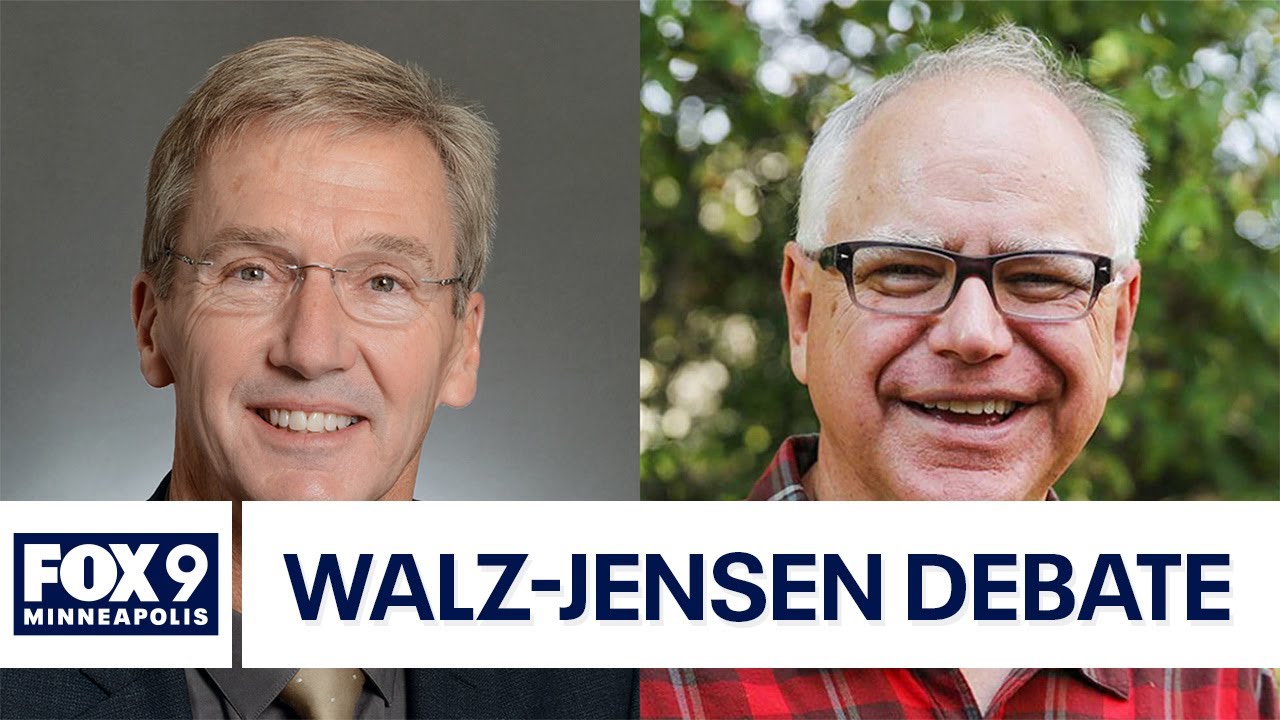 Walz-Jensen Debate: Candidates Square Off For Final Time Before The ...