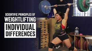 Scientific Principles of Weighlifting | Individual Differences | JTSstrength.com