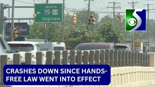 Expert: Decrease in crashes since hands-free driving law went into effect