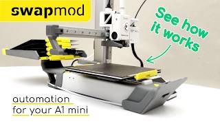 Swapmod - multi plate automation for your BambuLab A1 mini ( 🤫soon on KICKSTARTER)