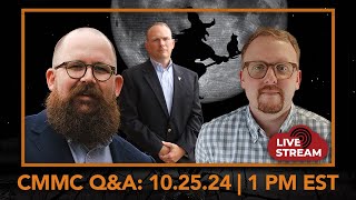 Weekly CMMC Q&A Livestream!