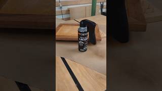 easy spray finish applicator #diy #woodworking #lacquer #minwax #woodfinish