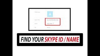 🔥 How to find Skype ID