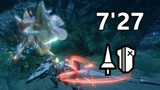 MHR Demo - Mizutsune 7'27 Lance Solo / タマミツネ　ランス　ソロ