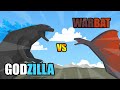 Godzilla vs Warbat | Godzilla vs MonsterVerse Kaiju | Kaiju Animation