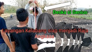 Deska si Penerbang layangan Bapangan/Gapangan Kelabang Raja Angkasa part 1 || Kegiatan di sore hari