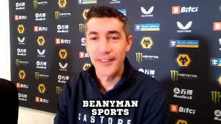 Bruno Lage | Wolves v Crystal Palace | Full Pre-Match Press Conference | Premier League