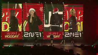 [241221] All I Want For Christmas Is You | 2NE1 Welcome Back Singapore