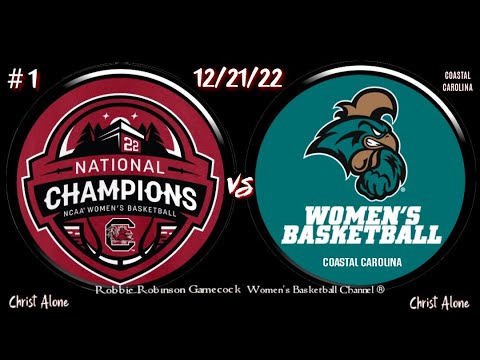 #1 South Carolina Gamecock Women's Basketball Vs Coastal Carolina WBB ...