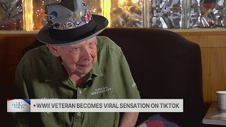 WWII veteran goes viral on TikTok