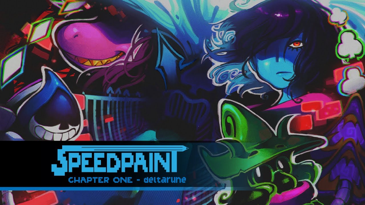 Chapter One Speedpaint Deltarune Youtube
