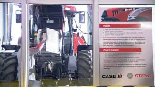 Produktion af en Case IH traktor