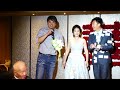 ray u0026 amy婚宴2017 04 09台上遊戲篇 要幸福喔