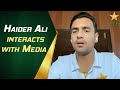 Haider Ali Interacts with Media | PCB