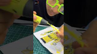 3D Pen DIY 😘 tutorial- Doremon #shorts