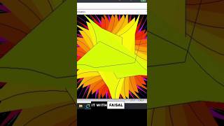 Python Turtle Graphics Design | Turtle Drawing For Beginners #python # #codingart #pythonturtle