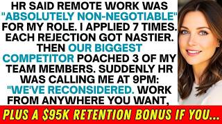 HR Rejected My Remote Work Request 7 Times, Then Offered Me $95K Extra To Work From Home