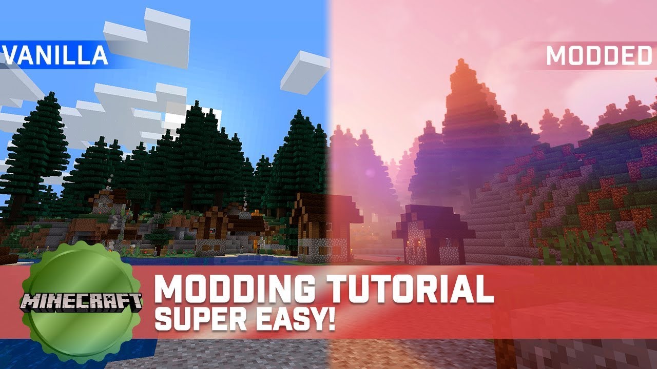 Super Easy Minecraft Modding Guide Youtube