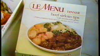 1985 Le Menu Frozen Dinners \