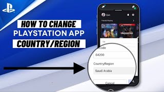 How To Change Country / Region On PS4 From PlayStation APP 2022